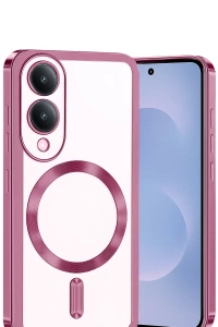 Samsung Galaxy S25 Edge Kross Magneticsafe Kapak - Rose