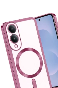 Samsung Galaxy S25 Edge Kross Magneticsafe Kapak - Rose