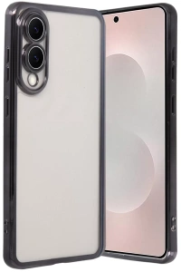 Samsung Galaxy S25 Edge Lensli Silikon - Siyah
