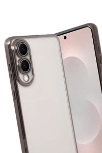 Samsung Galaxy S25 Edge Lensli Silikon - Titan Gri