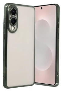 Samsung Galaxy S25 Edge Lensli Silikon - Yeşil