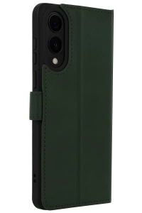 Samsung Galaxy S25 Edge Trend S Plus Kapaklı Kılıf - Koyu Yeşil