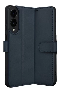 Samsung Galaxy S25 Edge Trend S Plus Kapaklı Kılıf - Lacivert