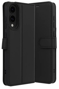 Samsung Galaxy S25 Edge Trend S Plus Kapaklı Kılıf - Siyah