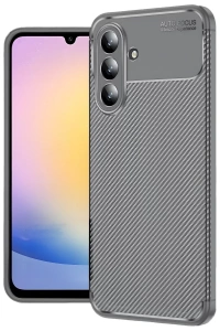 Samsung Galaxy S25 FE Auto Focus Karbon Kapak - Gri