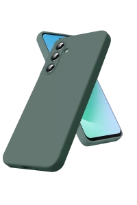 Samsung Galaxy S25 FE First Silikon - Koyu Yeşil
