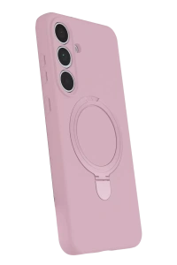 Samsung Galaxy S25 FE Regal Magsafe Standlı Kapak - Açık Pembe