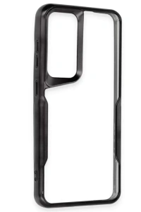Samsung Galaxy S25 Kılıf Boyi Silikon Kapak - Siyah
