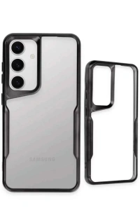 Samsung Galaxy S25 Kılıf Boyi Silikon Kapak - Siyah