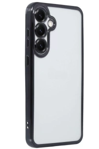 Samsung Galaxy S25 Kılıf Lensli Silikon - Siyah