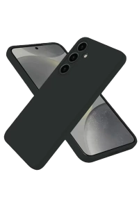 Samsung Galaxy S25 Kılıf Nano içi Kadife Silikon - Siyah