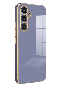 Samsung Galaxy S25 Kılıf Volet Silikon - Mavi
