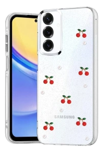 Samsung Galaxy S25 Plus Fiyonk Desenli Kapak - Desen 9