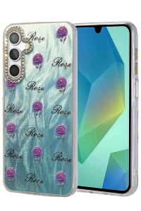 Samsung Galaxy S25 Plus Kılıf Blade Aynalı Desenli Kapak - Desen 9