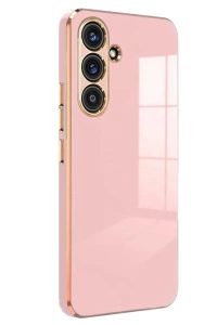 Samsung Galaxy S25 Plus Kılıf Volet Silikon - Pembe