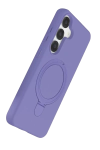 Samsung Galaxy S25 Regal Magsafe Standlı Kapak - Lila