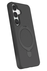 Samsung Galaxy S25 Regal Magsafe Standlı Kapak - Titan Gri