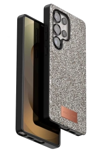 Samsung Galaxy S25 Ultra Bright Simli Kapak - Gold