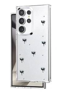 Samsung Galaxy S25 Ultra Fiyonk Desenli Kapak - Desen 1