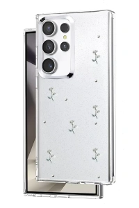 Samsung Galaxy S25 Ultra Fiyonk Desenli Kapak - Desen 4