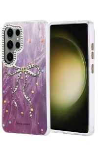 Samsung Galaxy S25 Ultra Kılıf Blade Aynalı Desenli Kapak - Desen 1