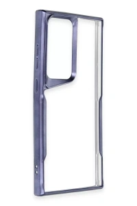 Samsung Galaxy S25 Ultra Kılıf Boyi Silikon Kapak - Lacivert