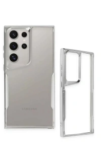 Samsung Galaxy S25 Ultra Kılıf Boyi Silikon Kapak - Siyah