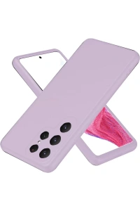 Samsung Galaxy S25 Ultra Kılıf First Silikon - Lila