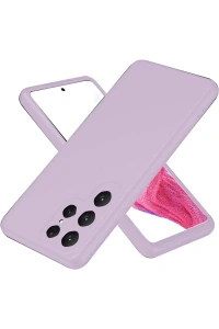 Samsung Galaxy S25 Ultra Kılıf First Silikon - Lila