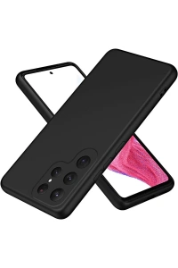 Samsung Galaxy S25 Ultra Kılıf First Silikon - Siyah