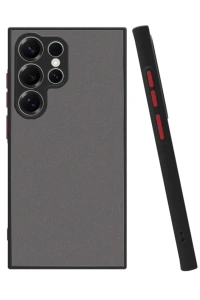 Samsung Galaxy S25 Ultra Kılıf Montreal Silikon Kapak - Siyah