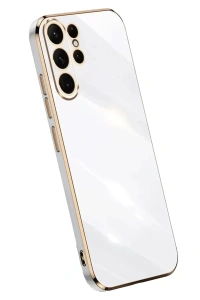 Samsung Galaxy S25 Ultra Kılıf Volet Silikon - Beyaz
