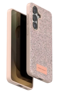 Samsung Galaxy S26 Plus Bright Simli Kapak - Pembe