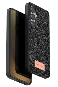 Samsung Galaxy S26 Plus Bright Simli Kapak - Siyah