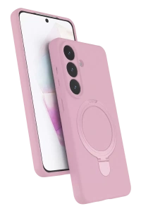 Samsung Galaxy S26 Plus Regal Magsafe Standlı Kapak - Açık Pembe