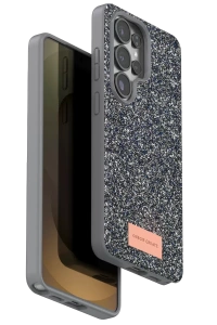 Samsung Galaxy S26 Ultra Bright Simli Kapak - Gümüş