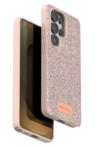 Samsung Galaxy S26 Ultra Bright Simli Kapak - Pembe