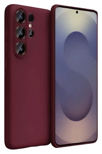 Samsung Galaxy S26 Ultra First Silikon - Bordo