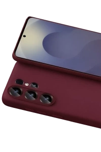 Samsung Galaxy S26 Ultra First Silikon - Bordo