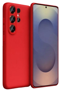 Samsung Galaxy S26 Ultra First Silikon - Kırmızı