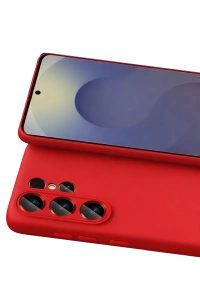 Samsung Galaxy S26 Ultra First Silikon - Kırmızı