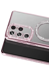 Samsung Galaxy S26 Ultra Joke Simli Magneticsafe Kılıf - Pembe