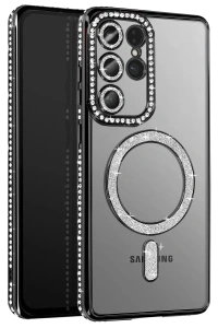 Samsung Galaxy S26 Ultra Joke Simli Magneticsafe Kılıf - Siyah