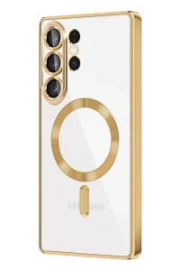 Samsung Galaxy S26 Ultra Kross Magneticsafe Kapak - Gold