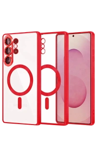 Samsung Galaxy S26 Ultra Kross Magneticsafe Kapak - Kırmızı