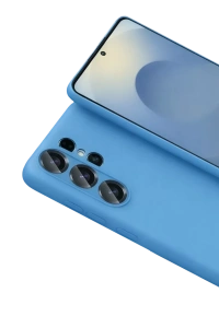 Samsung Galaxy S26 Ultra Nano içi Kadife Silikon - Mavi