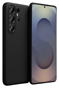 Samsung Galaxy S26 Ultra Nano içi Kadife Silikon - Siyah