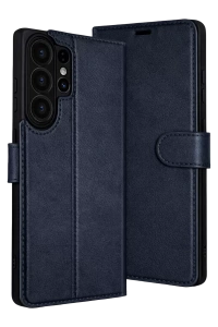 Samsung Galaxy S26 Ultra Trend S Plus Kapaklı Kılıf - Lacivert