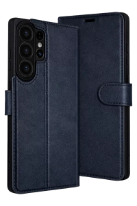 Samsung Galaxy S26 Ultra Trend S Plus Kapaklı Kılıf - Lacivert