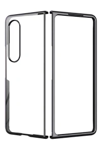 Samsung Galaxy Z Fold 4 Kılıf Fold Element Kapak - Siyah